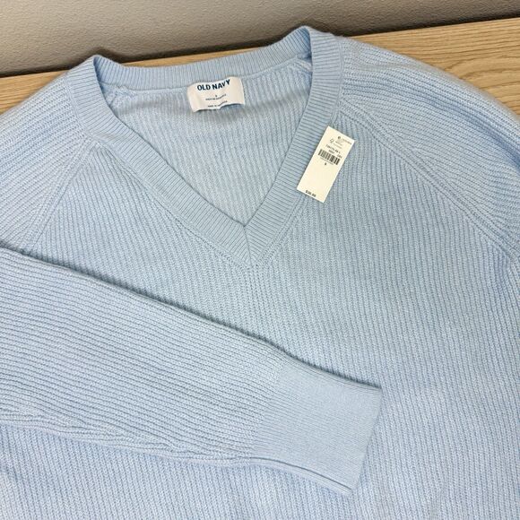 OLD NAVY SoSoft Loose Sweater Womens Small Baby Blue NEW Modest Minimalist Cozy - Picture 4 of 9